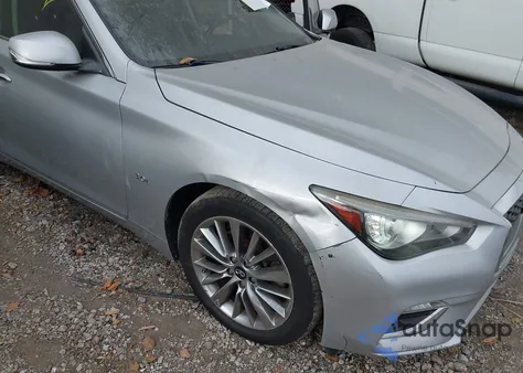 2018 Infiniti Q50 3.0T Luxe from USA, damaged, VIN JN1EV7AP7JM363629